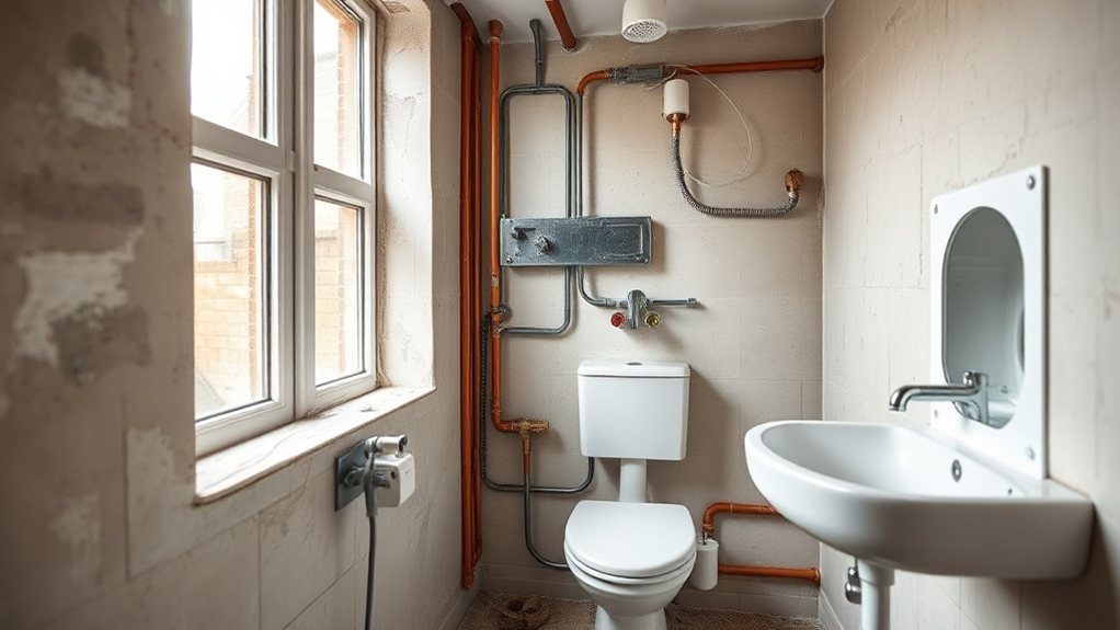 Bathroom Plumbing and Electrics in Regent's Park